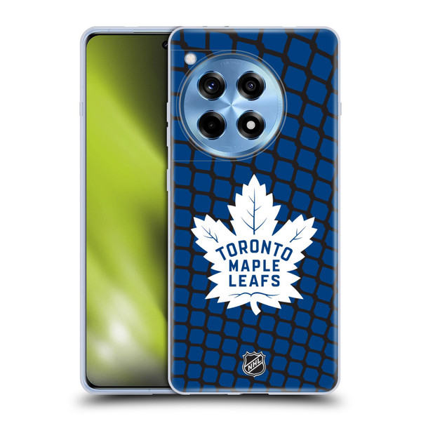 NHL Toronto Maple Leafs Net Pattern Soft Gel Case for OPPO OnePlus Ace 3 5G
