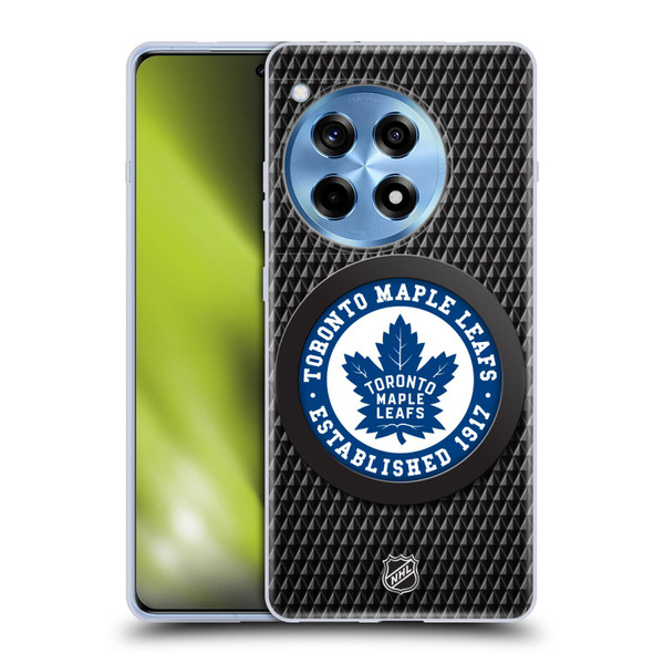 NHL Toronto Maple Leafs Puck Texture Soft Gel Case for OPPO OnePlus Ace 3 5G