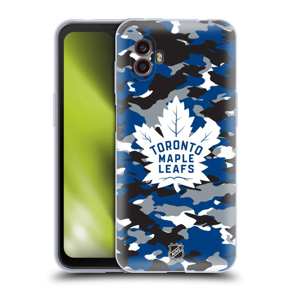 NHL Toronto Maple Leafs Camouflage Soft Gel Case for Samsung Galaxy Xcover6 Pro/Pro2