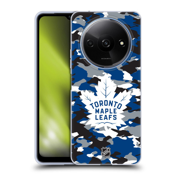NHL Toronto Maple Leafs Camouflage Soft Gel Case for Xiaomi Redmi A3