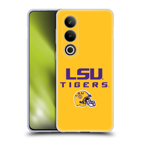 Louisiana State University LSU Louisiana State University Helmet Logotype Soft Gel Case for OPPO OnePlus Ace 3V 5G