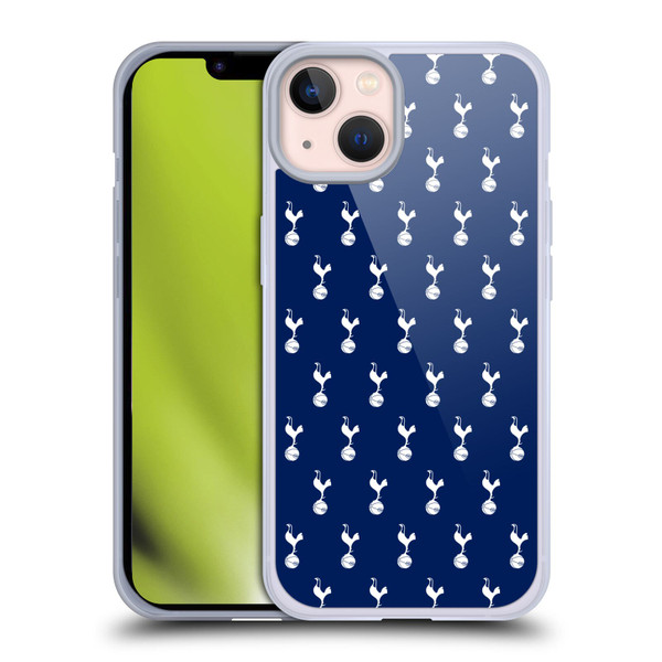 Tottenham Hotspur F.C. Badge Pattern Soft Gel Case for Apple iPhone 13 & MagSafe