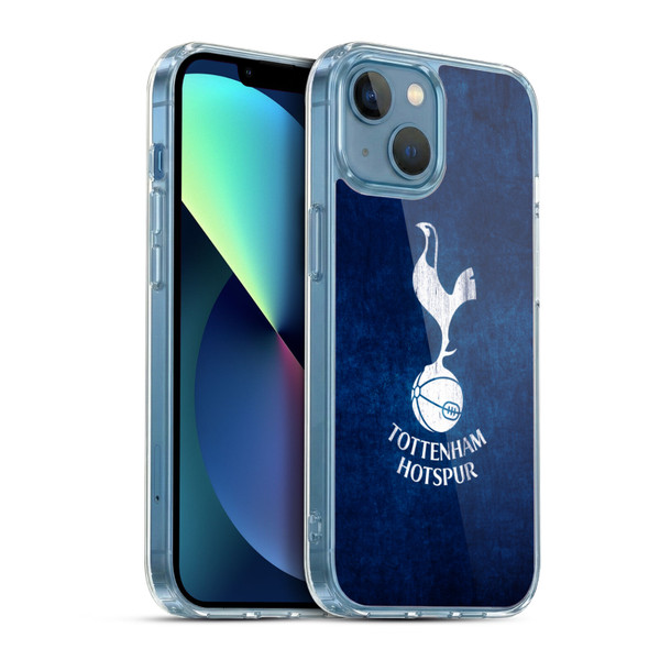 Tottenham Hotspur F.C. Badge Distressed Soft Gel Case for Apple iPhone 13 Mini & MagSafe