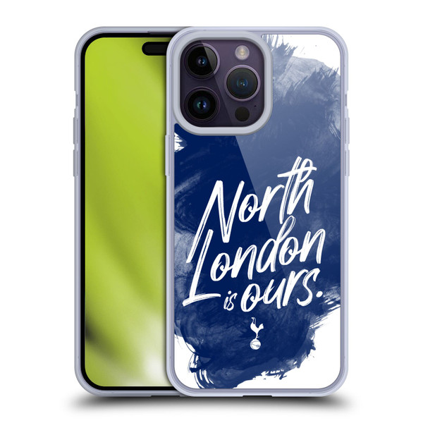 Tottenham Hotspur F.C. Badge North London Is Ours Soft Gel Case for Apple iPhone 14 Pro Max