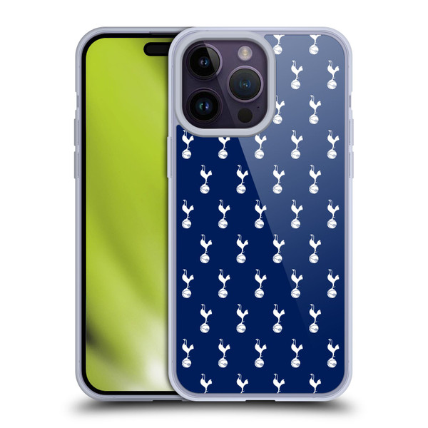 Tottenham Hotspur F.C. Badge Pattern Soft Gel Case for Apple iPhone 14 Pro Max & MagSafe