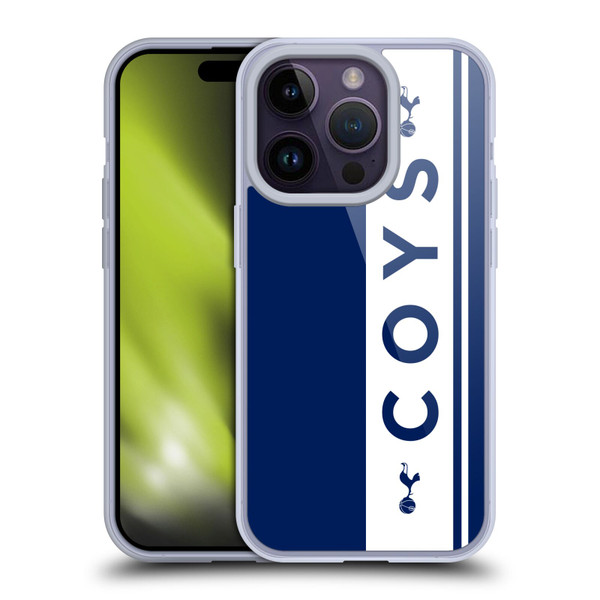 Tottenham Hotspur F.C. Badge COYS Soft Gel Case for Apple iPhone 14 Pro