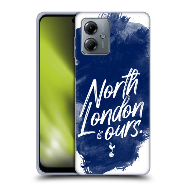 Tottenham Hotspur F.C. Badge North London Is Ours Soft Gel Case for Motorola Moto G14