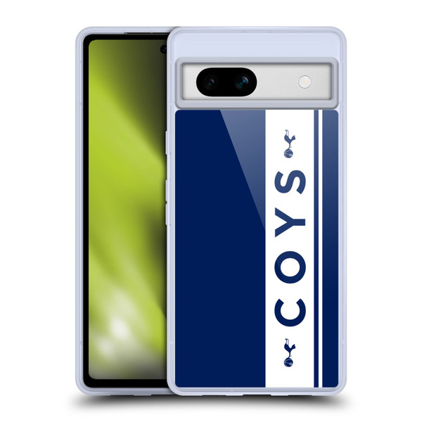 Tottenham Hotspur F.C. Badge COYS Soft Gel Case for Google Pixel 7a