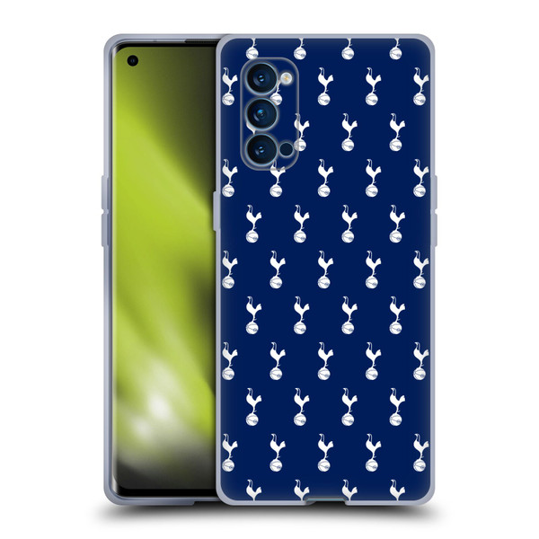 Tottenham Hotspur F.C. Badge Pattern Soft Gel Case for OPPO Reno 4 Pro 5G