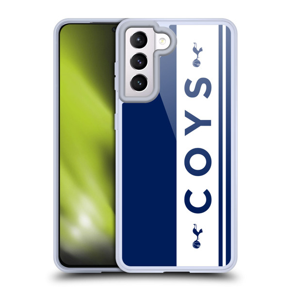 Tottenham Hotspur F.C. Badge COYS Soft Gel Case for Samsung Galaxy S21 5G
