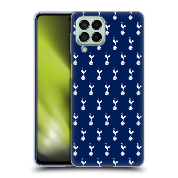 Tottenham Hotspur F.C. Badge Pattern Soft Gel Case for Samsung Galaxy M53 (2022)