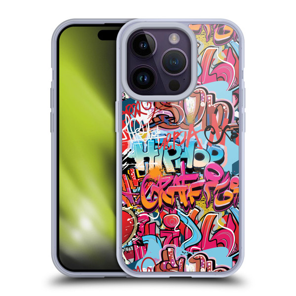 Mark Ashkenazi Graffiti Hip Hop Soft Gel Case for Apple iPhone 14 Pro