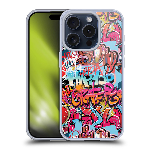Mark Ashkenazi Graffiti Hip Hop Soft Gel Case for Apple iPhone 15 Pro