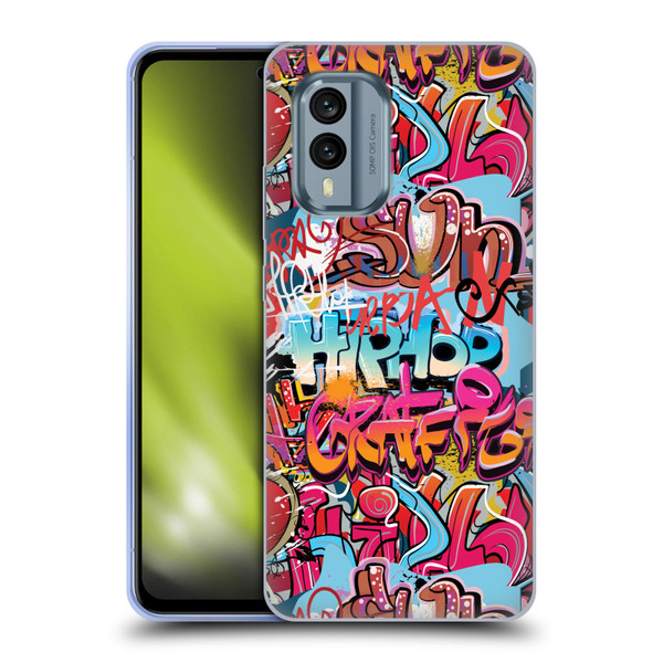 Mark Ashkenazi Graffiti Hip Hop Soft Gel Case for Nokia X30