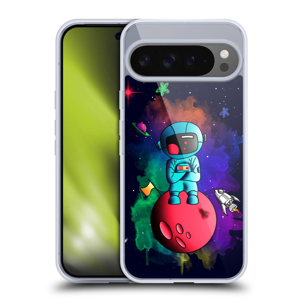 Mark Ashkenazi Various Graphics Space Celebration Soft Gel Case for Google Pixel 9 Pro XL