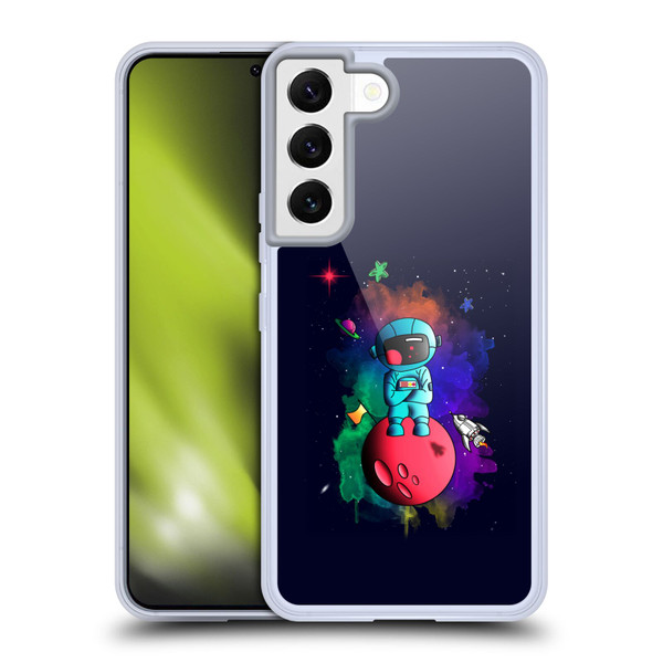 Mark Ashkenazi Various Graphics Space Celebration Soft Gel Case for Samsung Galaxy S22 5G