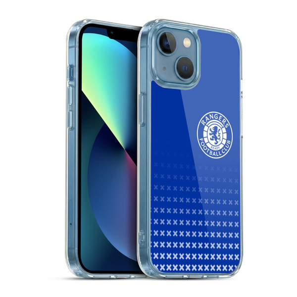 Rangers FC Crest Matchday Soft Gel Case for Apple iPhone 13 Mini & MagSafe