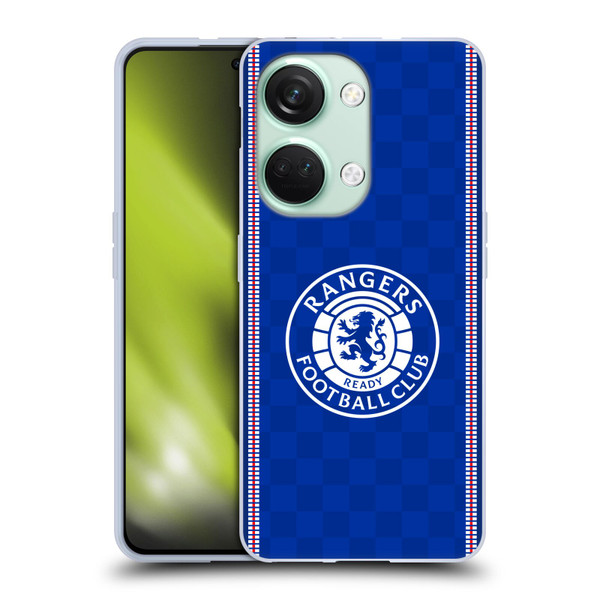 Rangers FC Crest Retro 1989 Home Kit Soft Gel Case for OnePlus Nord 3 5G