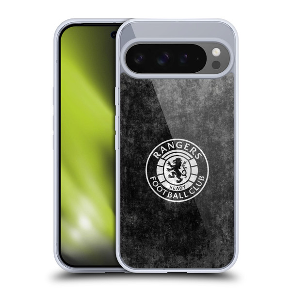 Rangers FC Crest Distressed Soft Gel Case for Google Pixel 9 Pro XL