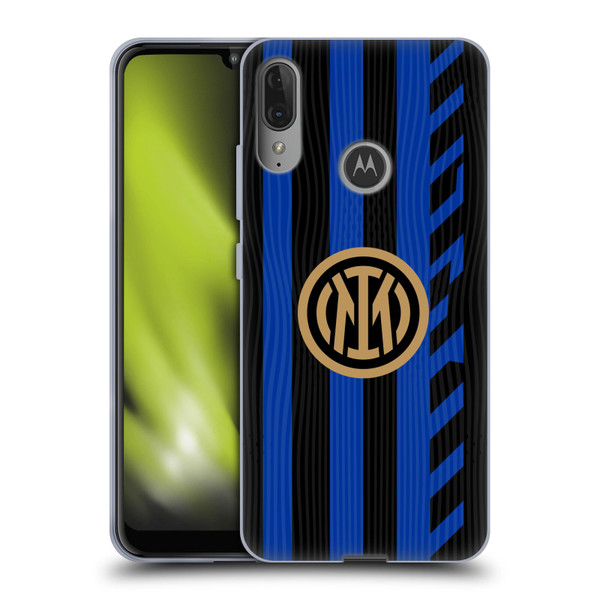 Fc Internazionale Milano 2024/25 Crest Kit Home Soft Gel Case for Motorola Moto E6 Plus