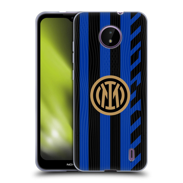Fc Internazionale Milano 2024/25 Crest Kit Home Soft Gel Case for Nokia C10 / C20