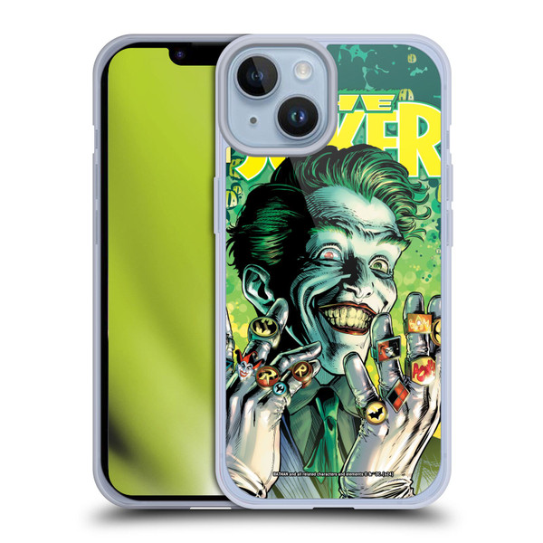 Batman DC Comics 90th Anniversary Comic Books The Joker #7 Soft Gel Case for Apple iPhone 14