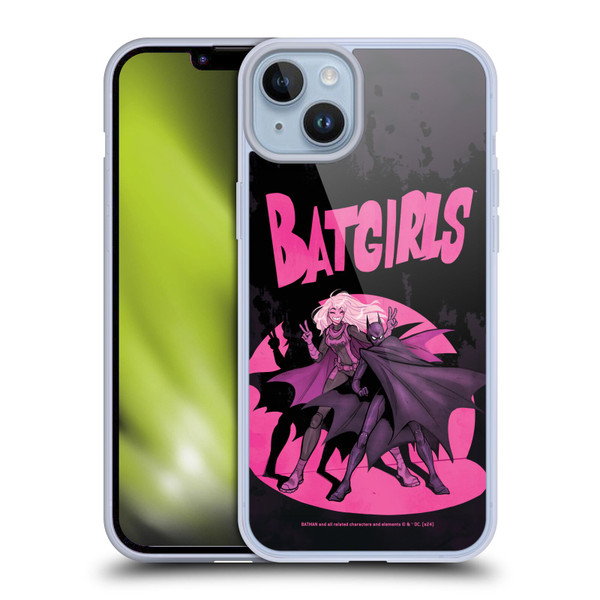 Batman DC Comics 90th Anniversary Comic Books Batgirls #1 Soft Gel Case for Apple iPhone 14 Plus