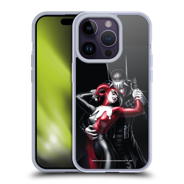 Batman DC Comics 90th Anniversary Comic Books Harley Quinn Soft Gel Case for Apple iPhone 14 Pro