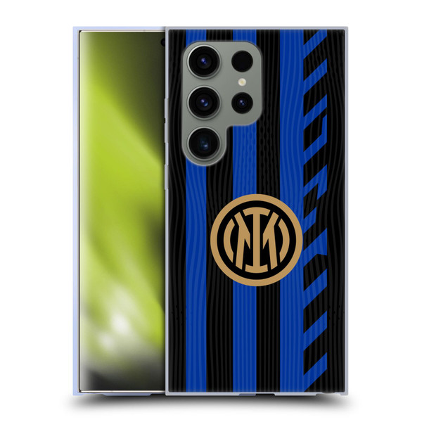 Fc Internazionale Milano 2024/25 Crest Kit Home Soft Gel Case for Samsung Galaxy S24 Ultra 5G