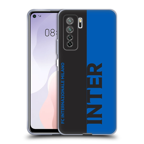 Fc Internazionale Milano Graphics Half Soft Gel Case for Huawei Nova 7 SE/P40 Lite 5G