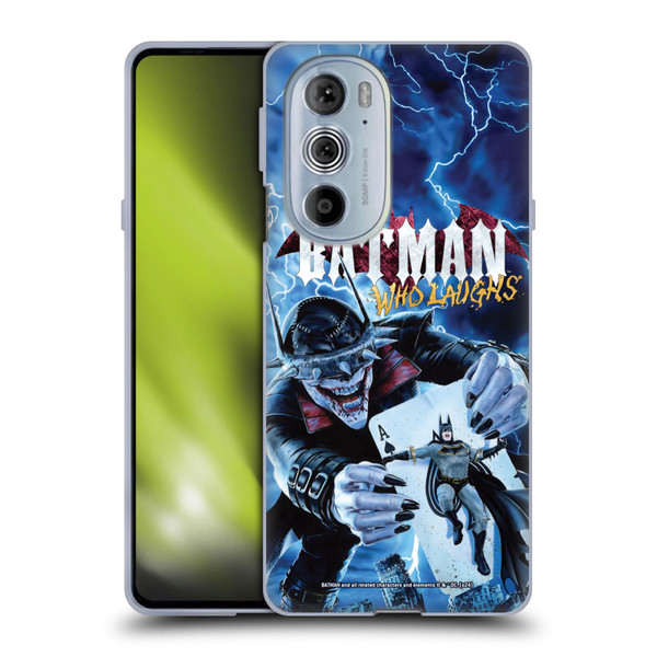 Batman DC Comics 90th Anniversary Comic Books The Batman Who Laughs Soft Gel Case for Motorola Edge X30