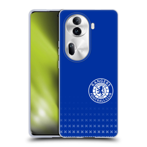 Rangers FC Crest Matchday Soft Gel Case for OPPO Reno11 Pro