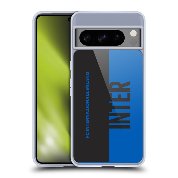 Fc Internazionale Milano Graphics Half Soft Gel Case for Google Pixel 8 Pro