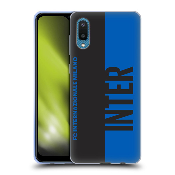 Fc Internazionale Milano Graphics Half Soft Gel Case for Samsung Galaxy A02/M02 (2021)