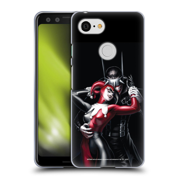 Batman DC Comics 90th Anniversary Comic Books Harley Quinn Soft Gel Case for Google Pixel 3