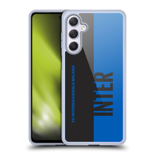 Fc Internazionale Milano Graphics Half Soft Gel Case for Samsung Galaxy M54 5G