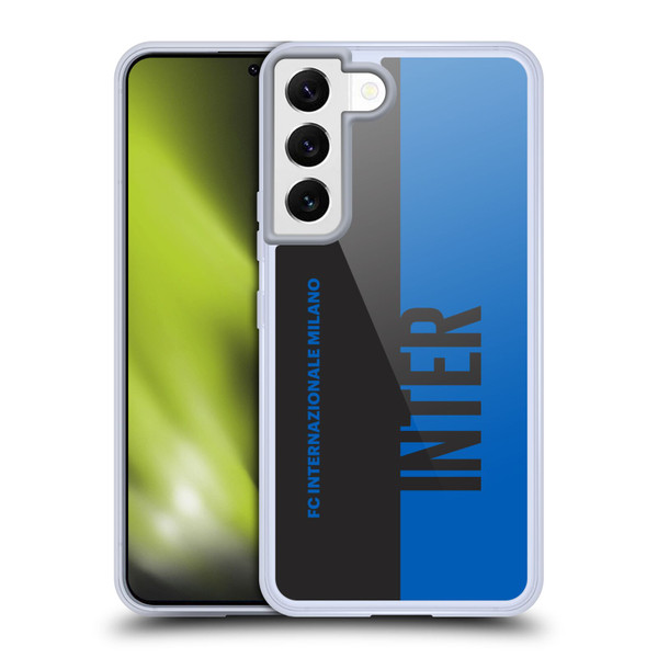 Fc Internazionale Milano Graphics Half Soft Gel Case for Samsung Galaxy S22 5G & MagSafe
