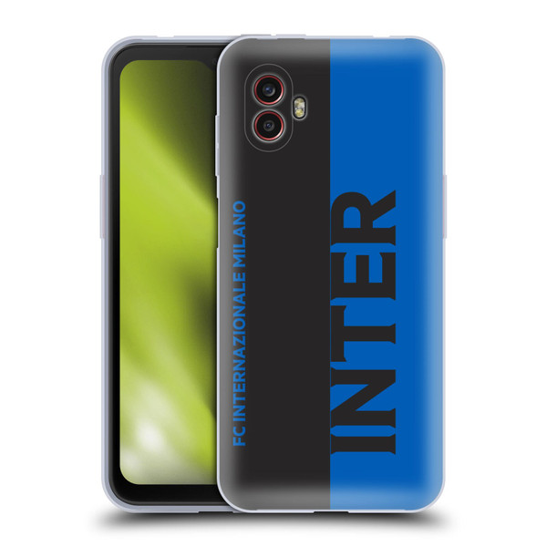Fc Internazionale Milano Graphics Half Soft Gel Case for Samsung Galaxy Xcover6 Pro/Pro2