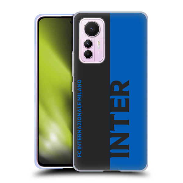 Fc Internazionale Milano Graphics Half Soft Gel Case for Xiaomi 12 Lite