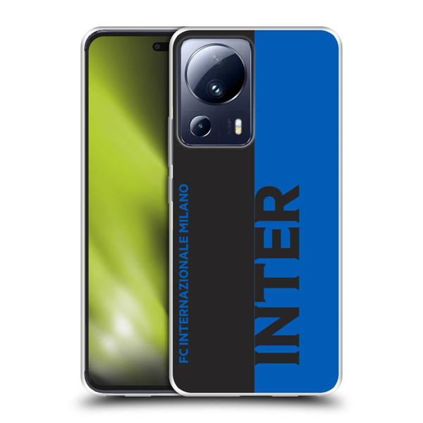 Fc Internazionale Milano Graphics Half Soft Gel Case for Xiaomi 13 Lite 5G