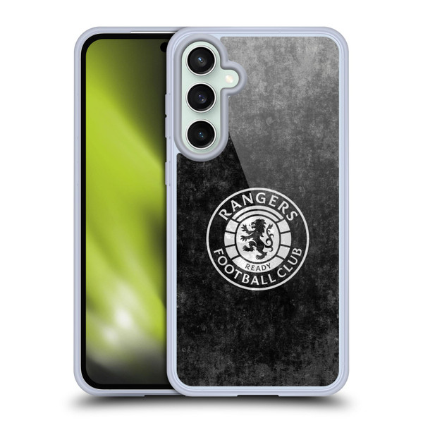 Rangers FC Crest Distressed Soft Gel Case for Samsung Galaxy S23 FE 5G & MagSafe