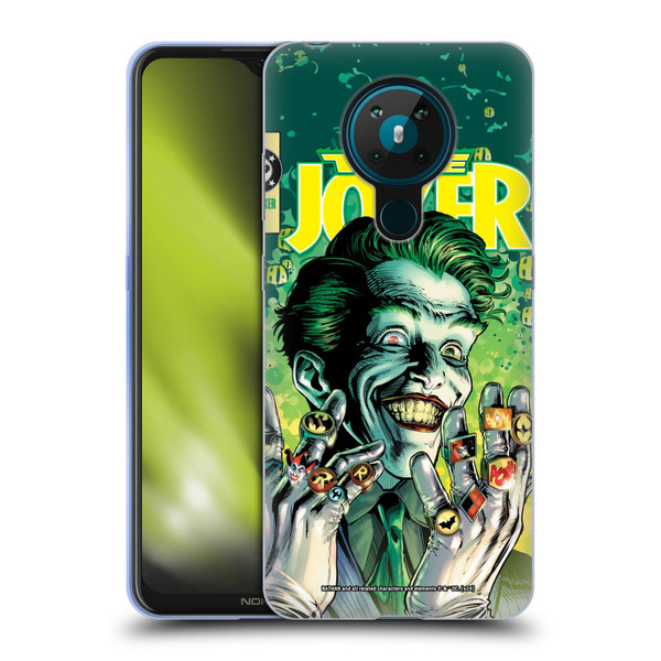 Batman DC Comics 90th Anniversary Comic Books The Joker #7 Soft Gel Case for Nokia 5.3