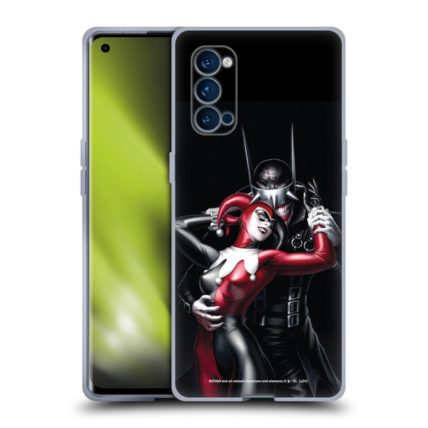 Batman DC Comics 90th Anniversary Comic Books Harley Quinn Soft Gel Case for OPPO Reno 4 Pro 5G