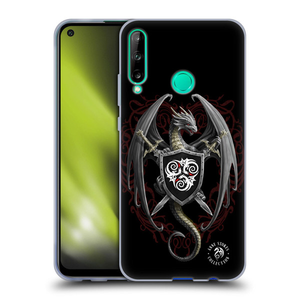 Anne Stokes Mix Fantasy Art Dragon Defender Soft Gel Case for Huawei P40 lite E