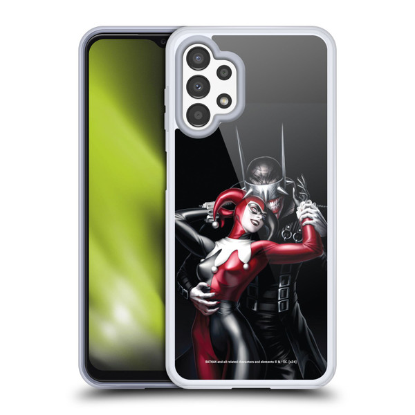 Batman DC Comics 90th Anniversary Comic Books Harley Quinn Soft Gel Case for Samsung Galaxy A13 (2022)
