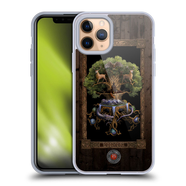 Anne Stokes Mix Fantasy Art Yggdrasil Soft Gel Case for Apple iPhone 11 Pro