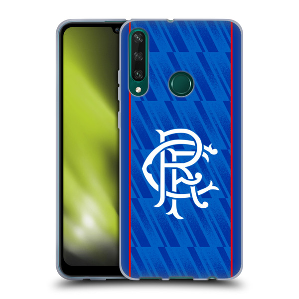 Rangers FC 2024/25 Kit Home Soft Gel Case for Huawei Y6p