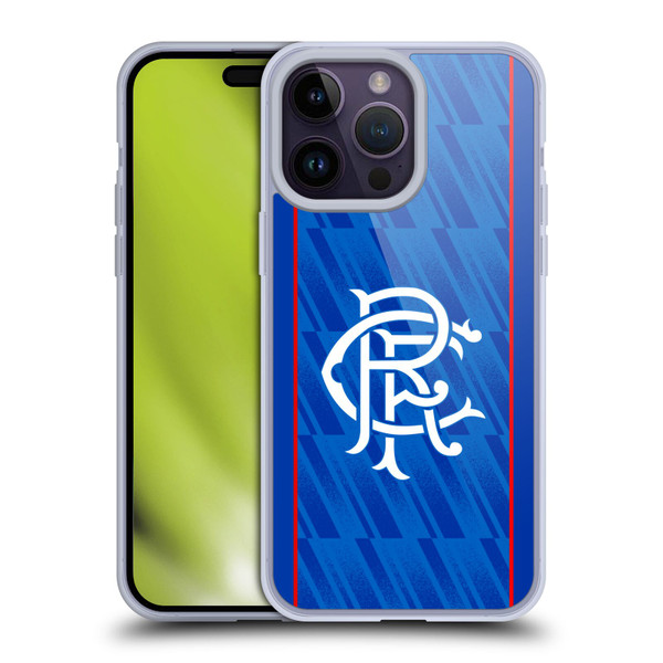 Rangers FC 2024/25 Kit Home Soft Gel Case for Apple iPhone 14 Pro Max