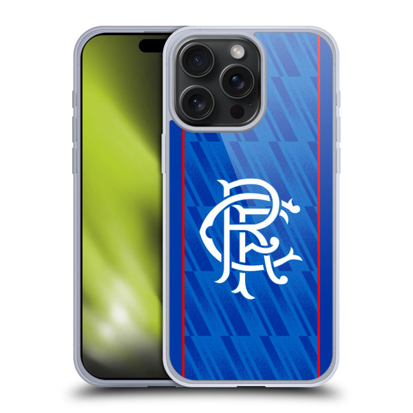 Rangers FC 2024/25 Kit Home Soft Gel Case for Apple iPhone 15 Pro Max