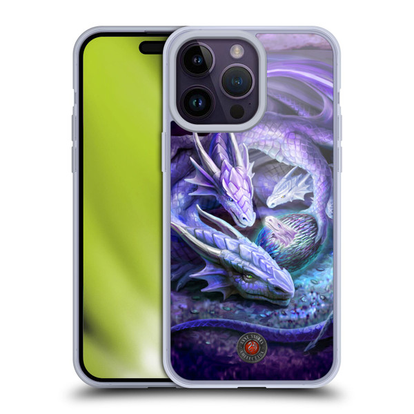 Anne Stokes Mix Fantasy Art Welcome Hatchling Soft Gel Case for Apple iPhone 14 Pro Max